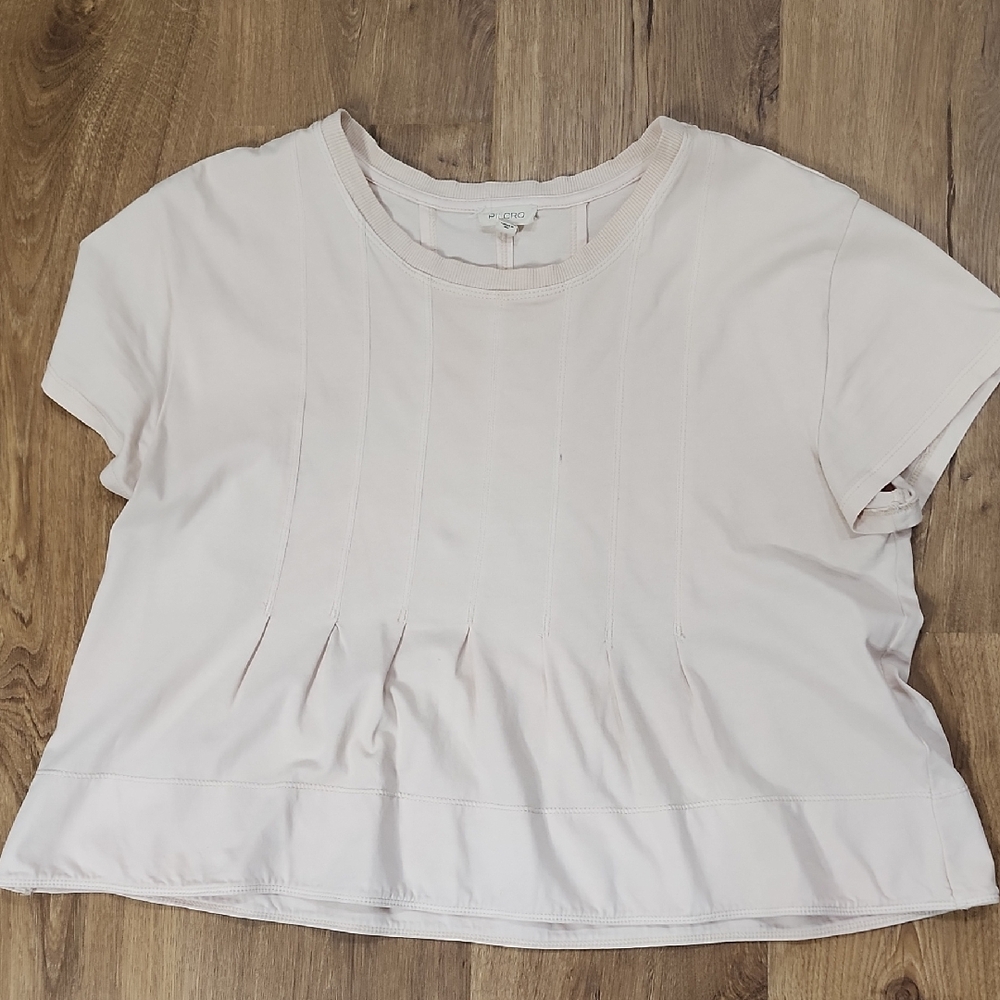 Pilcro (Anthropolgie)Soft Cream Short Sleeve Tee